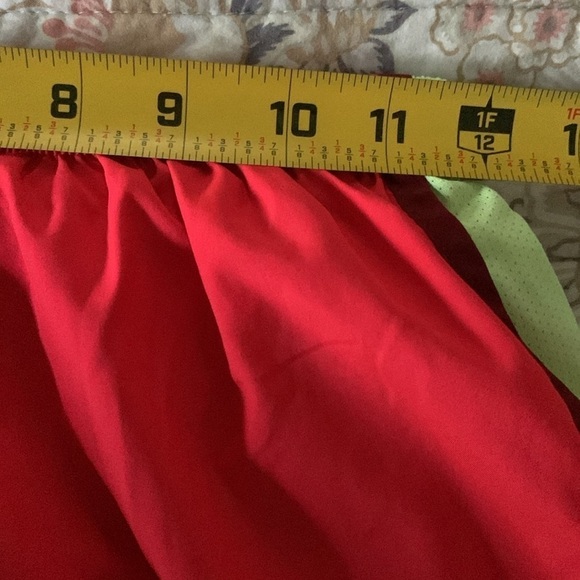 Nike Dri-Fit Orange Shorts Size S #342 - Picture 6 of 6